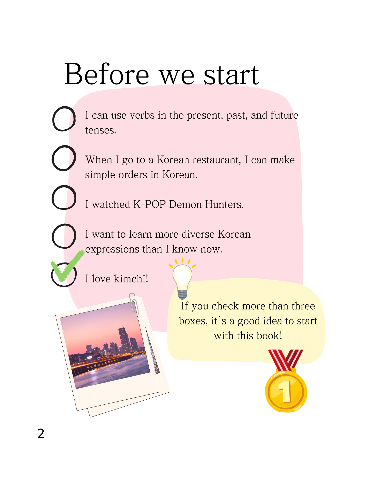 My Korean Book : 2 [The road to natural Korean speaking]